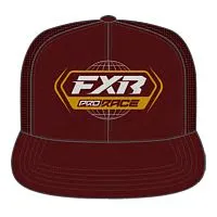 Бейсболка FXR Race Div Merlot Gold Adult 2025