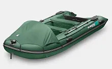 Лодка надувная ПВХ Gladiator C 370AL (Зеленый)