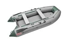 Лодка надувная ПВХ ROGER TROFEY 3500 НДНД (Серый с зеленым)