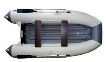 Лодка надувная ПВХ ALTAIR HD 320 НДНД (Бело-синий)