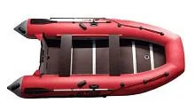 Лодка надувная ПВХ ALTAIR PRO 360 (Красно-серый)