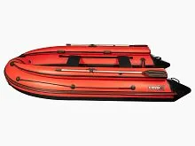 Лодка надувная ПВХ X-River GRACE WIND 360 (Фальшборт) (Серо-черный)