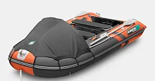 Лодка надувная ПВХ Gladiator C 330AL (Оранжево-темносерый)