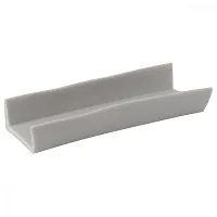 Профиль PVC на транец лодки - 25 мм (серый)