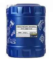 Масло Mannol Outboard Universal 2Т TC-W2 Минеральное моторное 10л