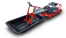 Мотобуксировщик Тофалар 500 Толкач 15 л.с. с санным модулем (Loncin 420F)