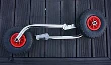 Транцевые колёса для НДНД Быстросъёмные Нержавеющая сталь Колесец 