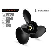 Винт гребной Suzuki 4-6 Skipper Ultima 3х7 1/2"- 8R алюминий аналог 
