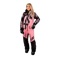 Комбинезон женский утеплённый FXR CX F.A.S.T. Dusty Rose Black 2023 Комбинезон женский утеплённый FXR CX F.A.S.T. Dusty Rose Black 2023