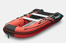 Лодка надувная ПВХ Gladiator B 330AL (Красно-черный)