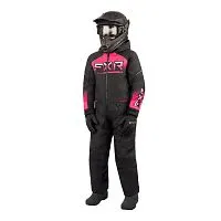 Комбинезон детский утеплённый FXR Recruit Black/Fuchsia Fade 2024