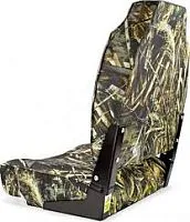 Кресло складное алюминиевое Highback Rainbow Boat Skipper (летний камуфляж)