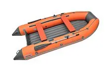 Лодка надувная ПВХ ROGER Zefir 3100 LT НДНД (Оранжевый с графитом)