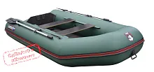 Лодка надувная ПВХ Хантер 320 ЛН (Зеленый) 