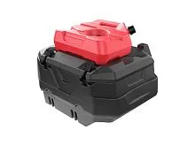 Канистра пластиковая красная 13,5 л к заднему пластиковому кофру снегохода OSM SM1000