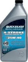Масло Quicksilver 4Т 25W-40 Минеральное моторное 1л 