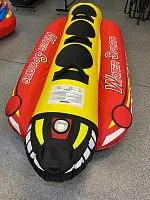 Аттракцион буксируемый Water Sports Хот-доггер Желто-красный 3 местный