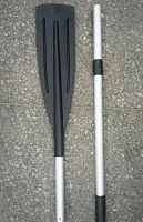 Весло 180 см. Алюминий Пластиковая лопасть Разборное Solar Стационарная втулка 