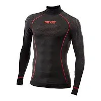 Термокофта SIXS TS3W CU Black Red 2024