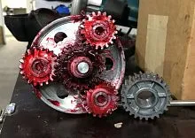 Редуктор рулевой Multiflex LM-H-101 (T-71 FC) короткоходый более 55 л.с. SC-16 (M66) Механический Ус