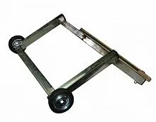 Ручка к тележке для ПЛМ 450 мм нержавейка Колесец