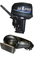 Мотор лодочный подвесной SEA-PRO 2-х тактный T 30JS (с водометной насадкой SEA-PRO WT30)