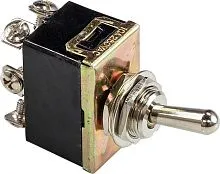 Тумблер перекл. 3-х позиционный ON-OFF-ON 12В/15А 6P