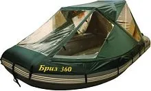 Тент кабриолет трансформер Бриз 360 с жестким каркасом 
