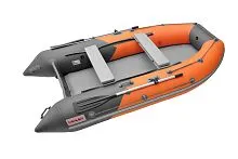 Лодка надувная ПВХ ROGER Zefir 3500 (Оранжевый c графитом)
