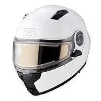 Шлем модуляр с подогревом RSX Spark (HS-159) Winter White 2025