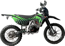 Мотоцикл кроссовый BSE Z10L Green Shake