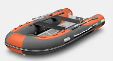 Лодка надувная ПВХ Gladiator Rib 420AL (Оранжево-темносерый)