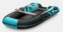 Лодка надувная ПВХ Gladiator E 300S (Черно-бирюзовый)