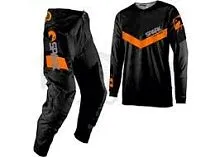 Комплект джерси и штаны SPARX EX01 Black Orange 2024