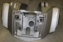 Облицовка, передняя, серый металлик