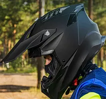 Шлем кроссовый WLT 189 Black Matt 2026