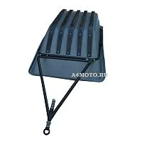 Сани-волокуши для снегохода "Классика" 160 LUX улучшенные (с отбойником и накладками) серый 