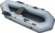 Надувная лодка ПВХ LEADER Compakt 220 ФС (Зелёный)