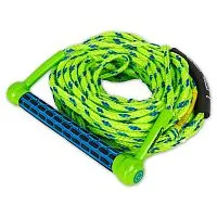 Фал буксировочный плавающий с рукояткой для водных лыж O`Brien 2 Section Combo Blue/black