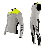 Комплект гидрокостюм и гидрокуртка JetPilot RX Vault Grey Yelow 2024