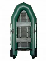 Лодка надувная ПВХ LEADER "Тайга-270Р" (Зеленый)