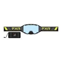 Очки с подогревом FXR Maverick Cordless Hi-Vis Black 2022 