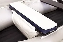 Накладка-сумка на сиденье лодки (бело-синий) 310/330 солар