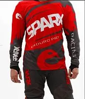 Комплект джерси и штаны SPARX EX01 Grey Red 2025