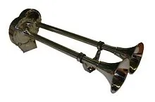 Горн 12 В. Электрический двойной 