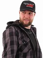 Бейсболка DRAGONFLY Modern DF Black Red 2021 