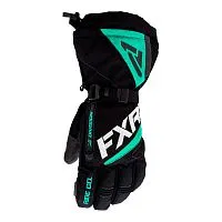 Перчатки FXR Fusion Black Mint 2023