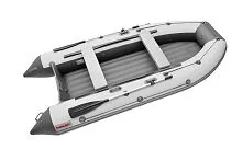 Лодка надувная ПВХ ROGER Zefir 3300 LT Малокилевая (Белый с графитом)