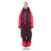 Комбинезон детский утеплённый DRAGONFLY for Teen Purple Brown 2024