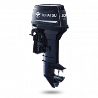 Мотор лодочный подвесной Tohatsu 2-х тактный M 40 D2 EPTO S 